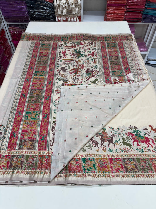 Kashmiri Pashmina Saree