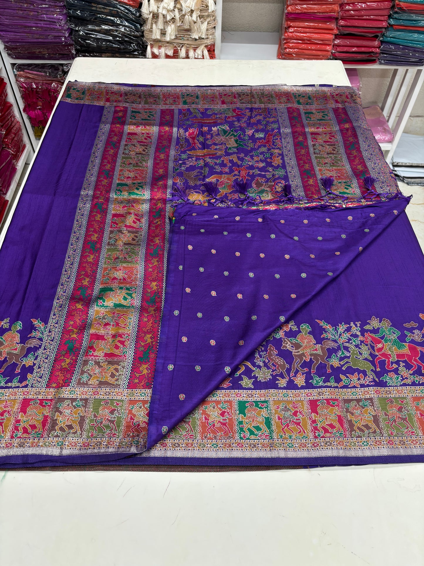 Kashmiri Pashmina Saree