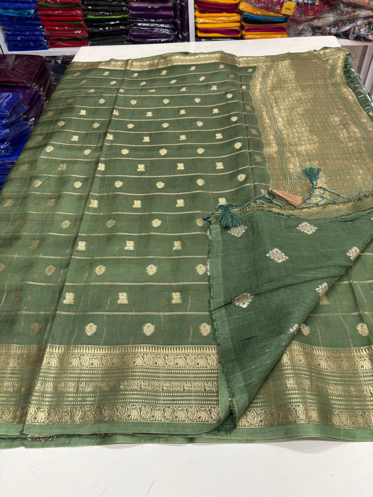 Viscose Silk (Self, Checks & Motifs)
