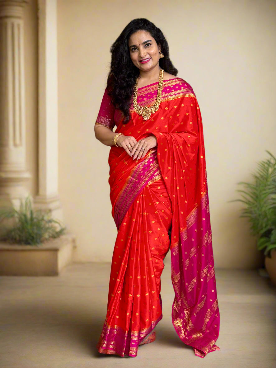 Semi Mysore Crepe (Premium, Motifs and Medium Bentex)