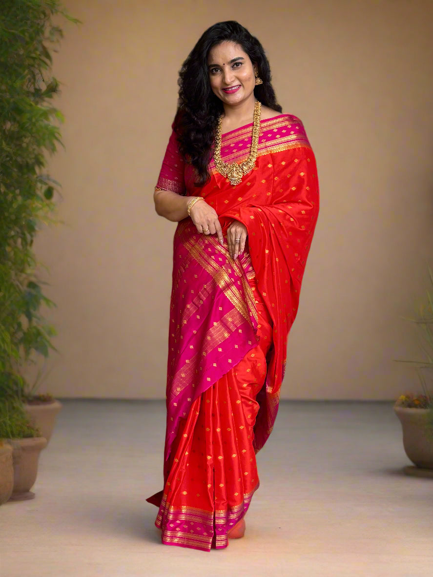 Semi Mysore Crepe (Premium, Motifs and Medium Bentex)