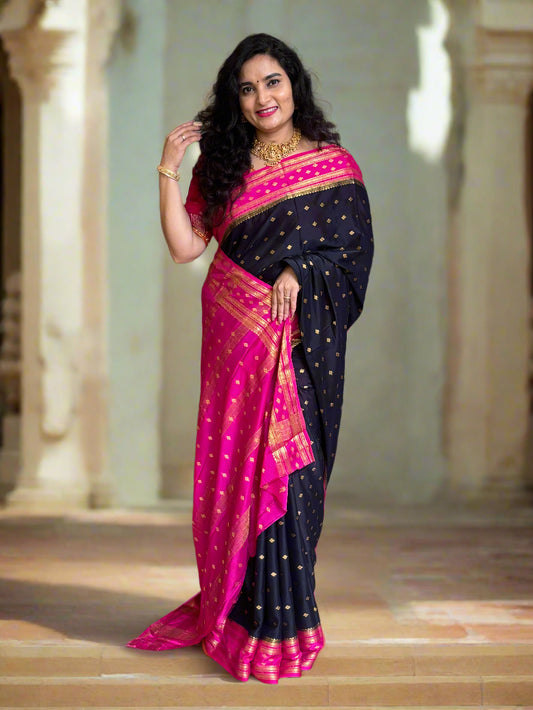 Semi Mysore Crepe (Premium, Motifs and Medium Bentex)