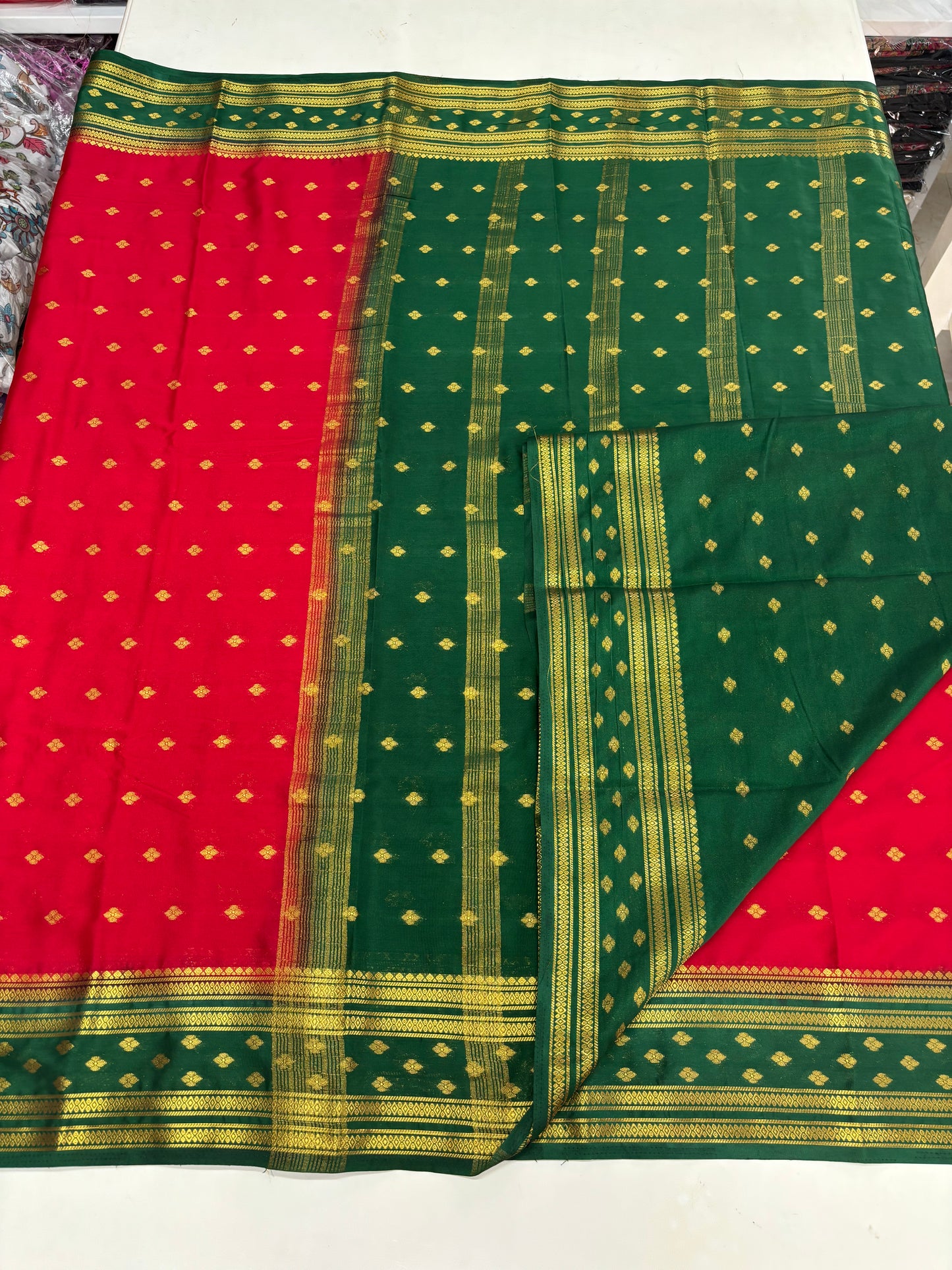 Semi Mysore Crepe (Premium, Motifs and Medium Bentex)