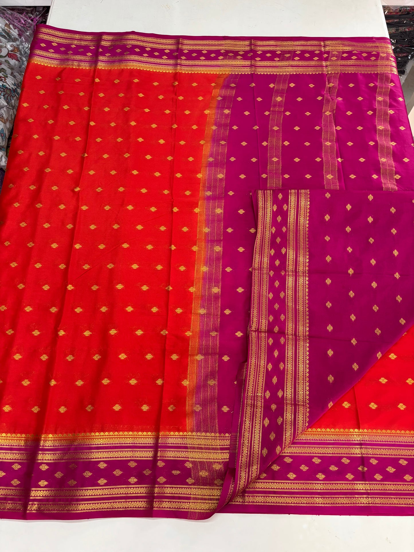 Semi Mysore Crepe (Premium, Motifs and Medium Bentex)
