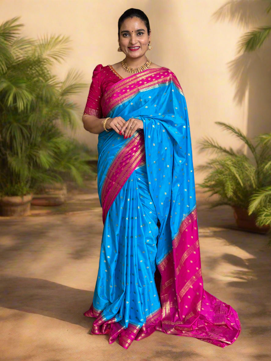 Semi Mysore Crepe (Premium, Motifs and Medium Bentex)