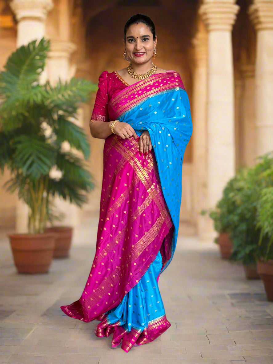 Semi Mysore Crepe (Premium, Motifs and Medium Bentex)