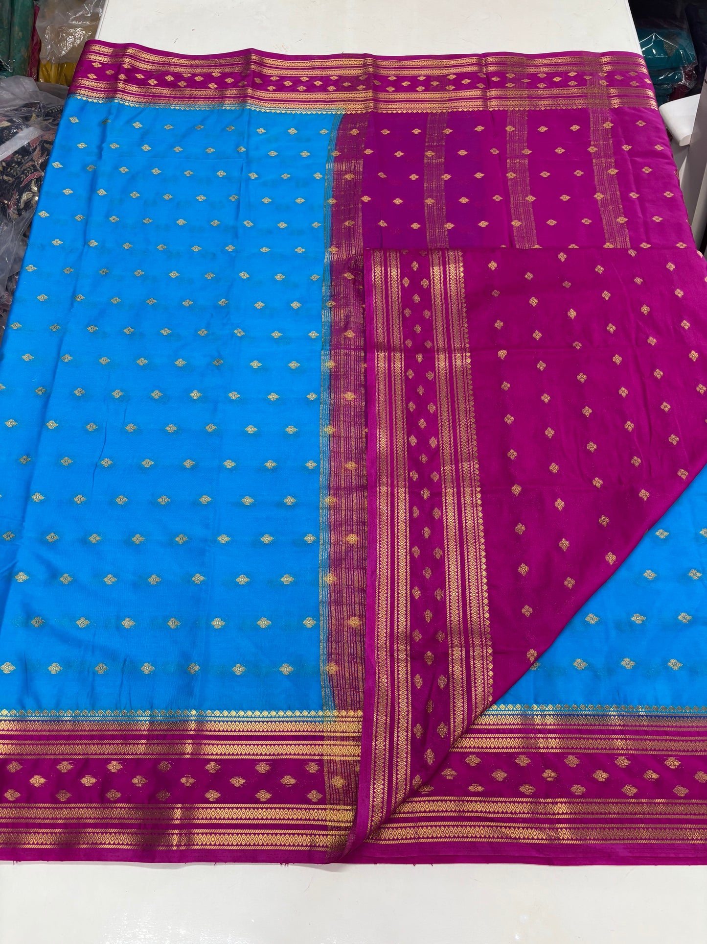 Semi Mysore Crepe (Premium, Motifs and Medium Bentex)