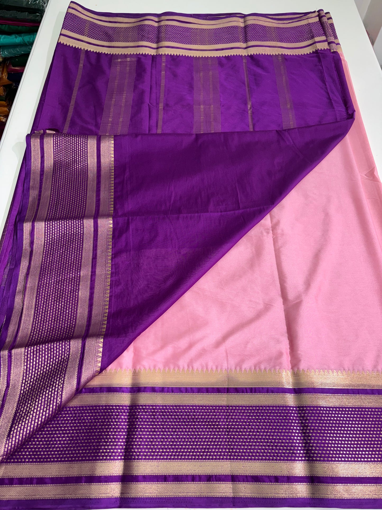 Semi Mysore Crepe Premium