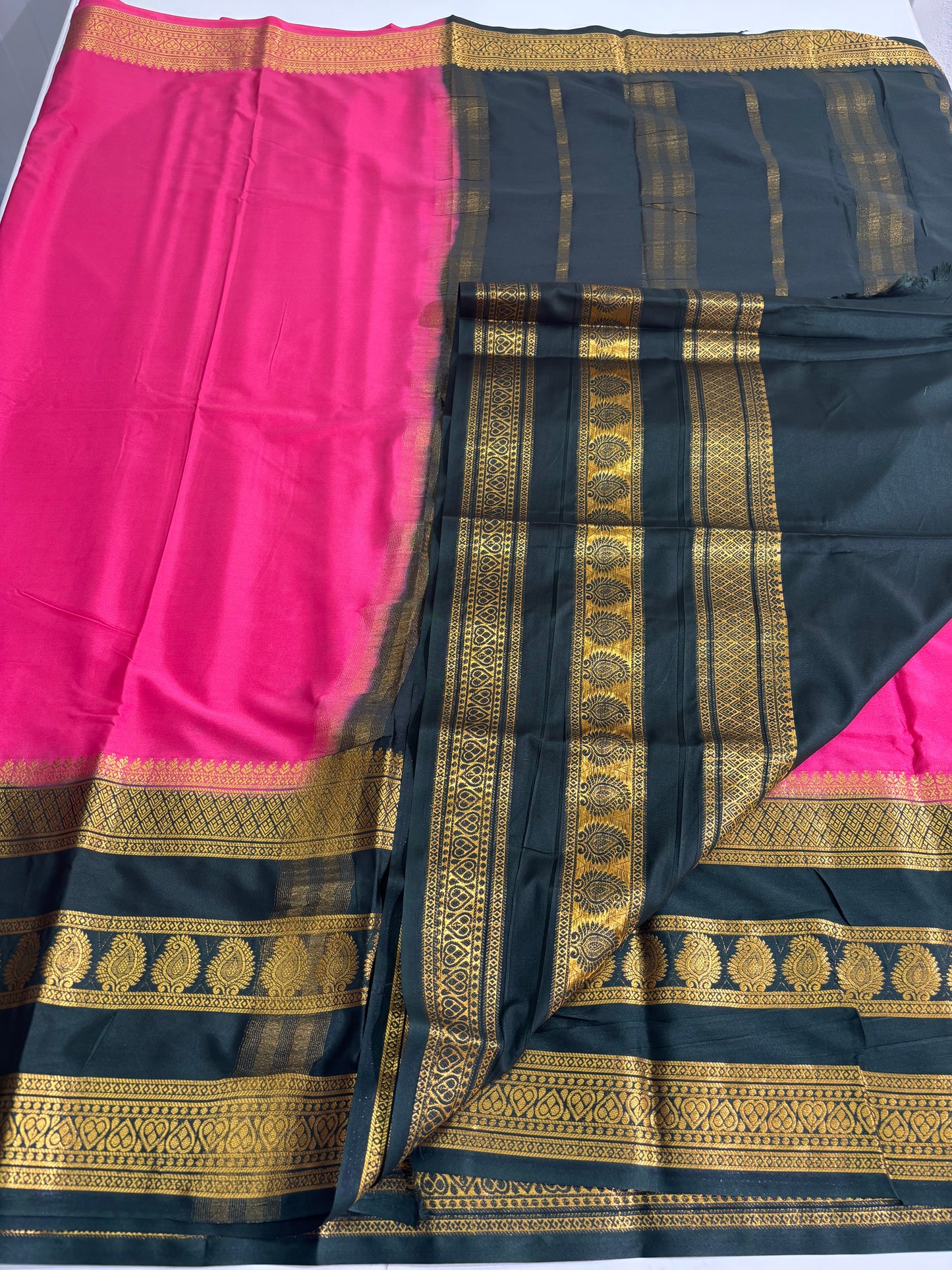 Semi Mysore Crepe (Triple Big Bentex SS Border)