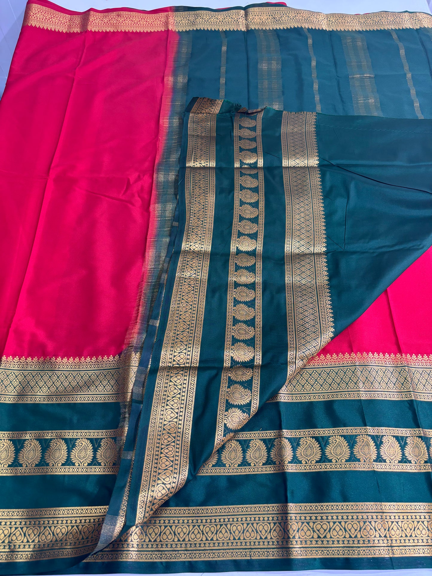 Semi Mysore Crepe (Triple Big Bentex SS Border)