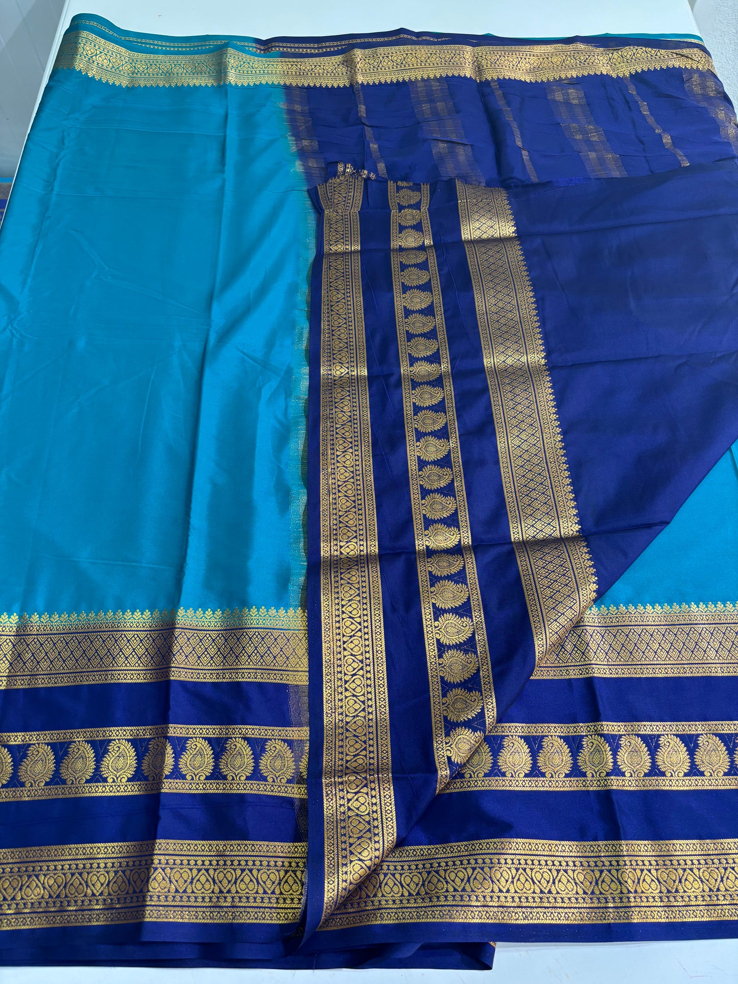 Semi Mysore Crepe (Triple Big Bentex SS Border)