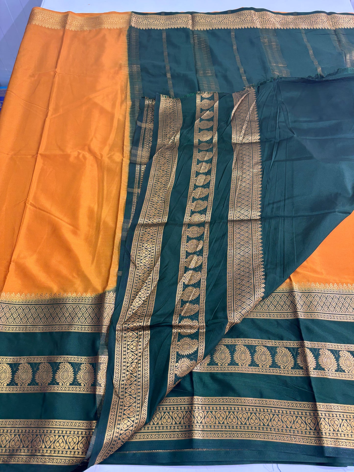 Semi Mysore Crepe (Triple Big Bentex SS Border)