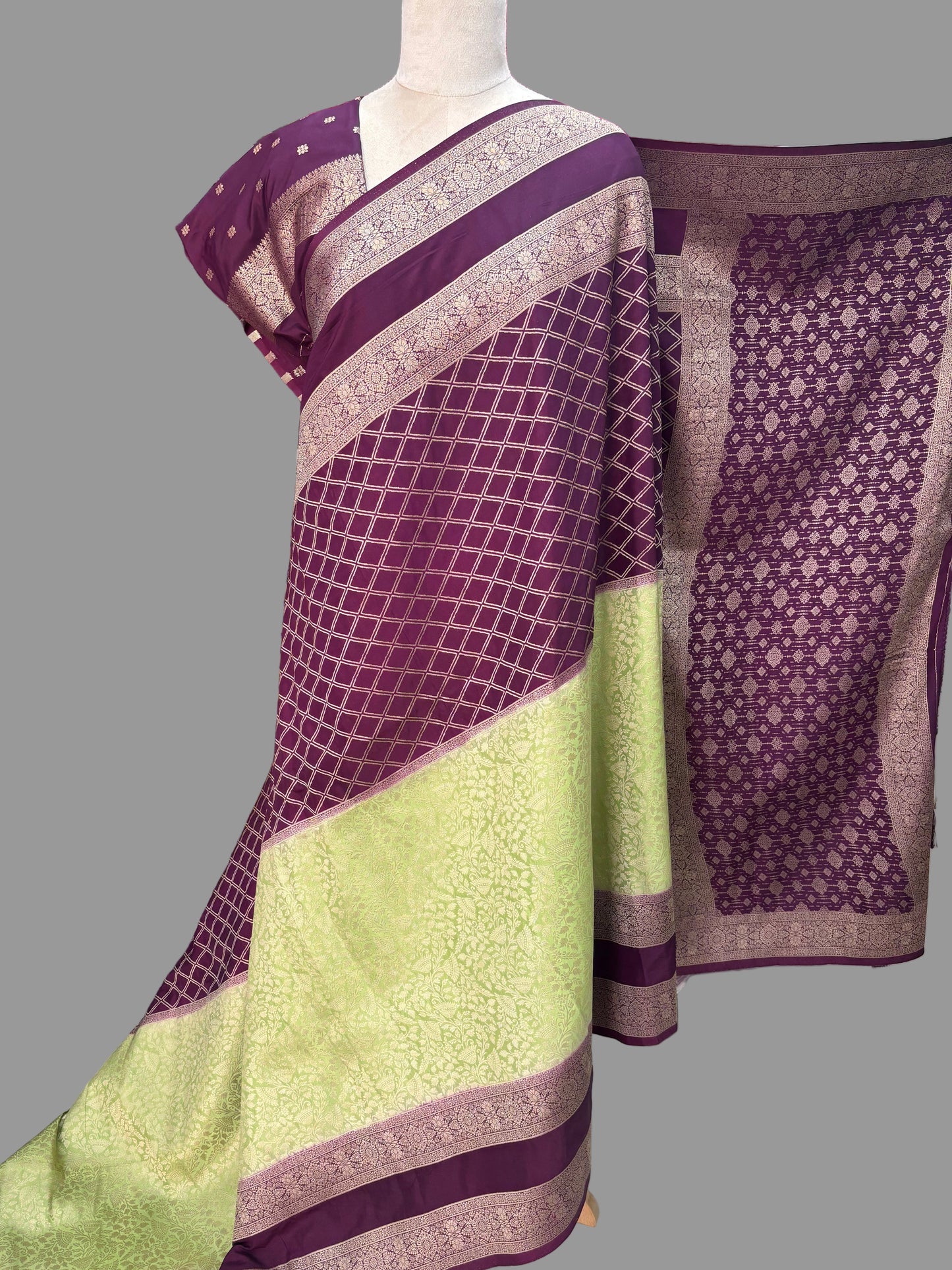 Brocade Dola (Premium, Half and Half)