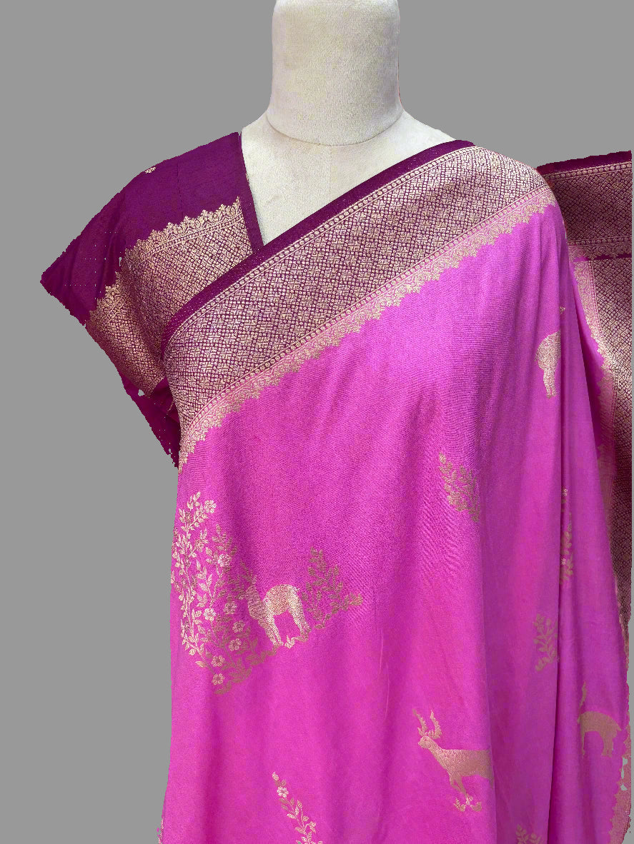 Dola (Deer Motifs and Grand Pallu)