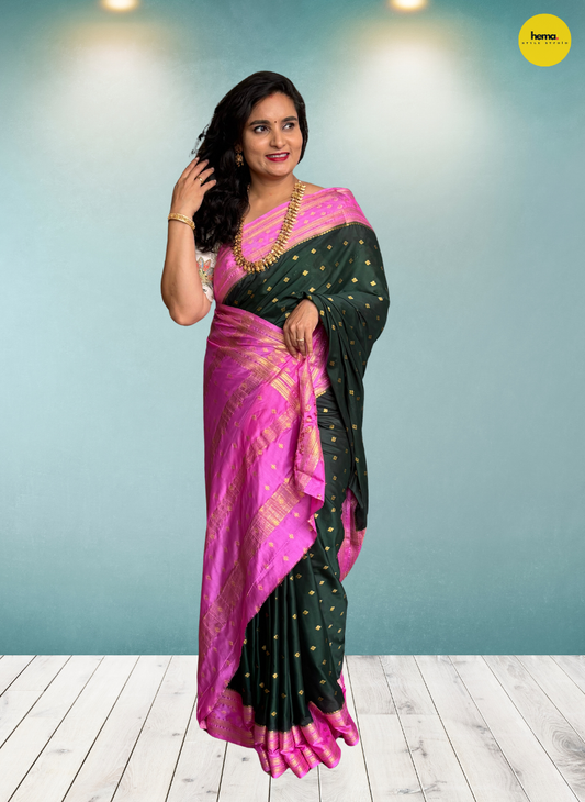 Semi Mysore Crepe (Premium, Motifs and Medium Bentex)