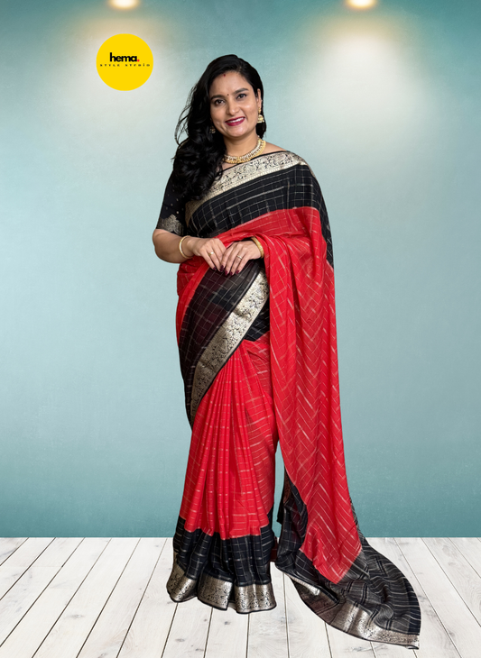 Chinnon Medium Size Ivory Jari Border