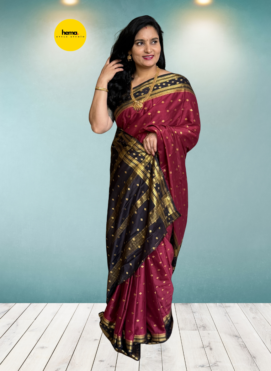 Semi Mysore Crepe (Premium, Motifs and Medium Bentex)