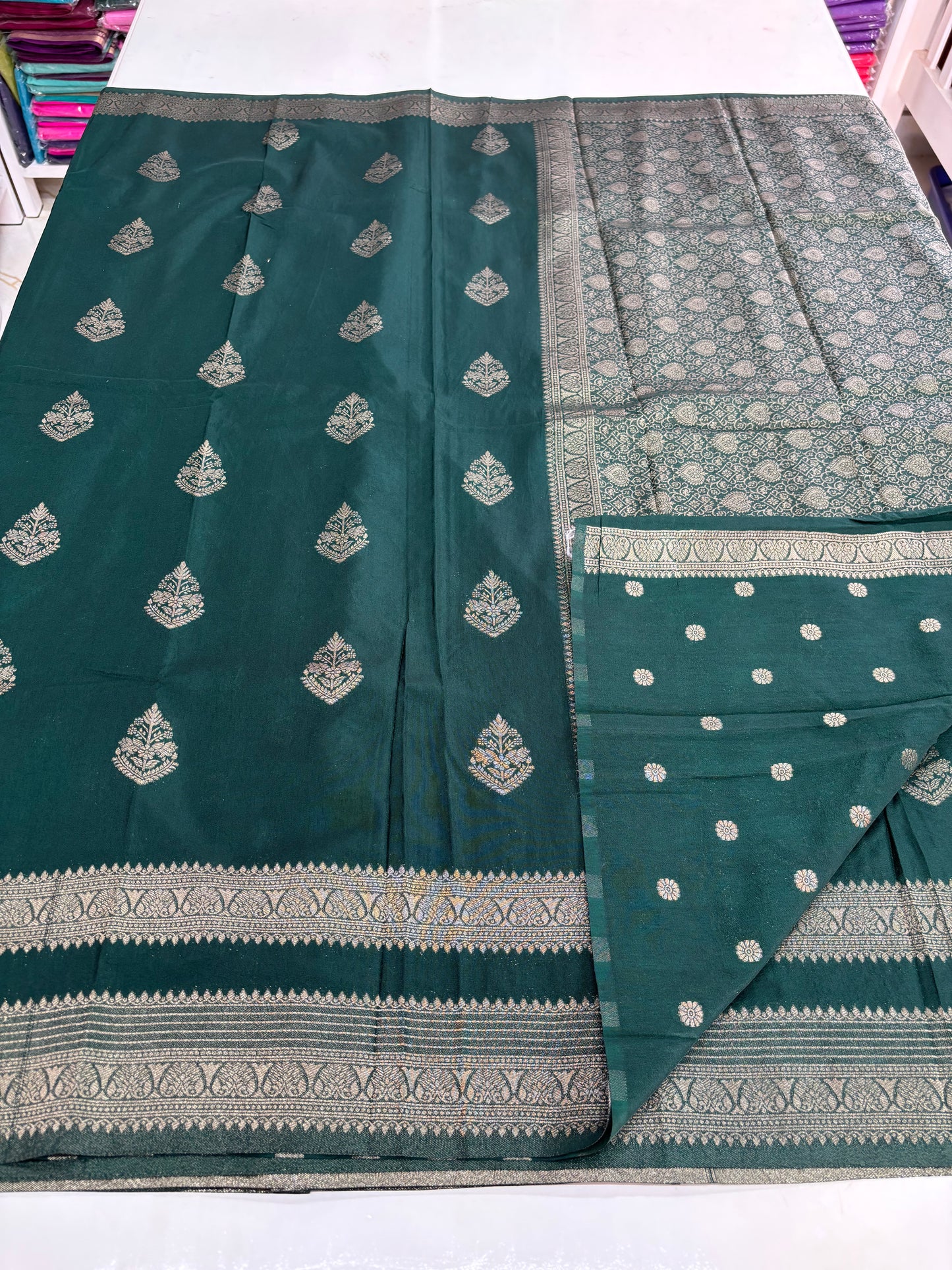Banarasi Khaddi Georgette (Bentex Border)