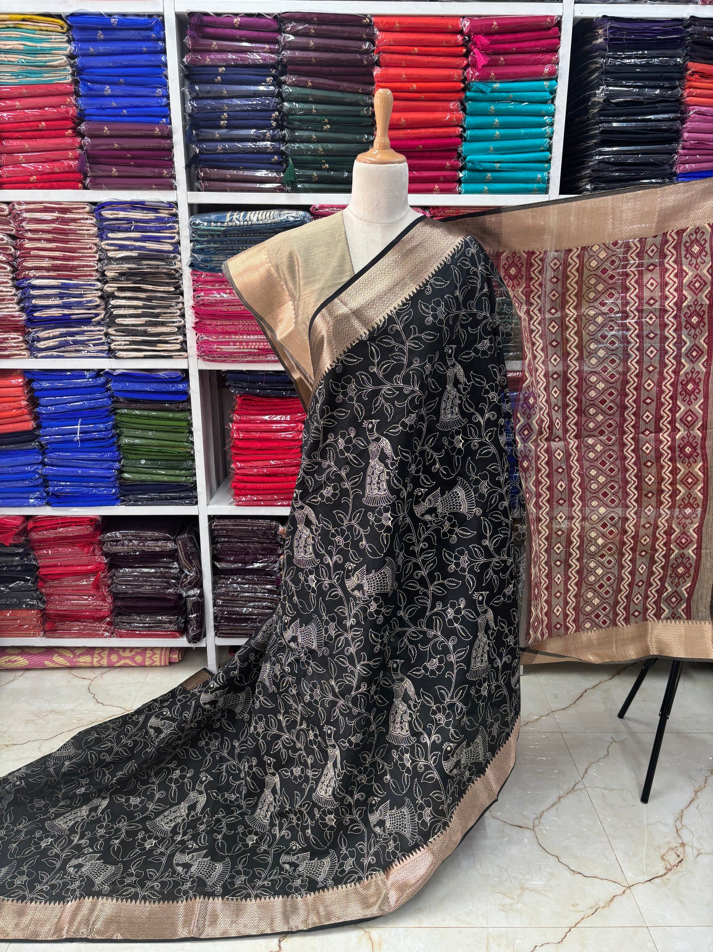 Linen Cotton (Kalamkari Print)