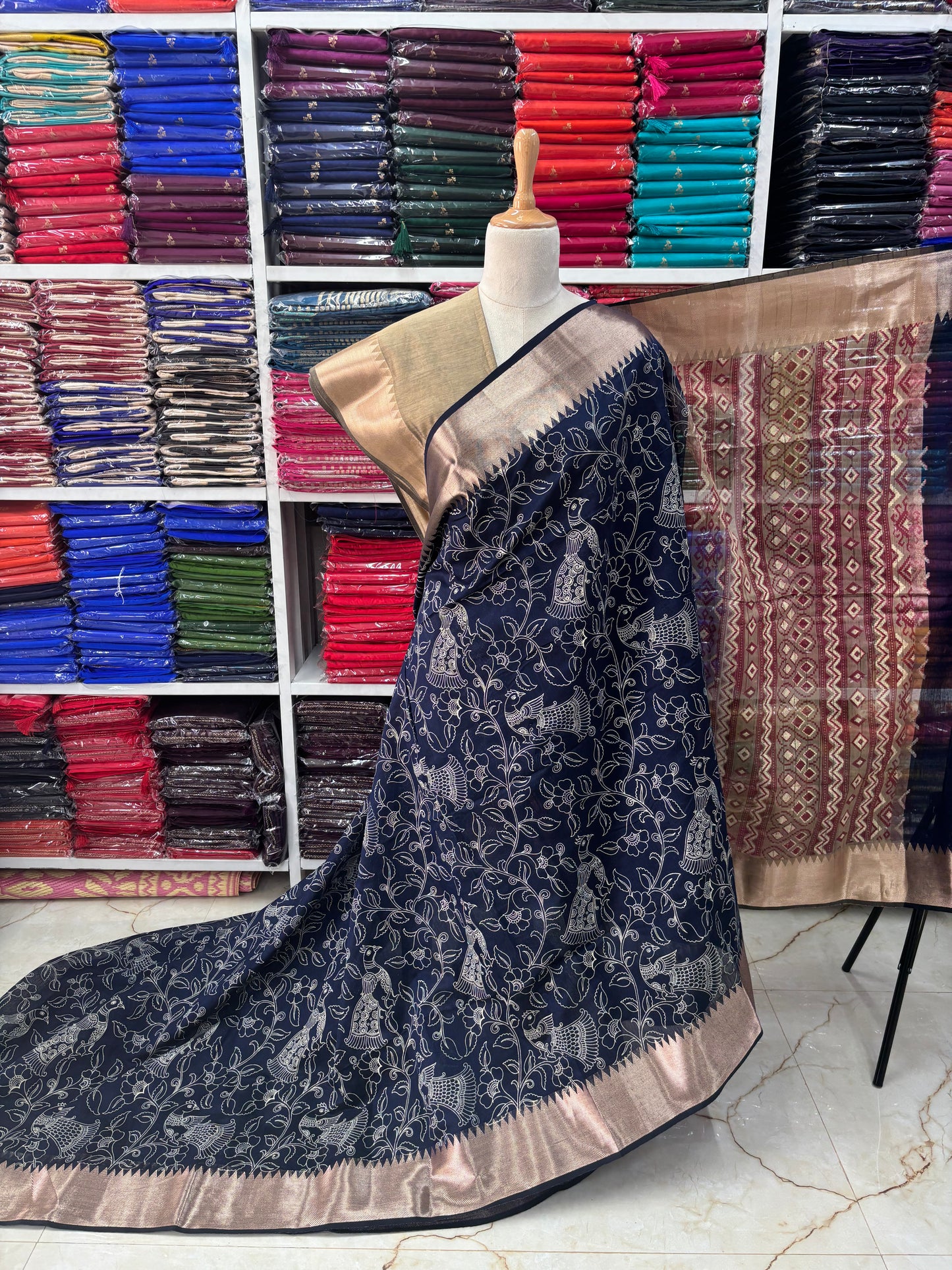 Linen Cotton (Kalamkari Print)