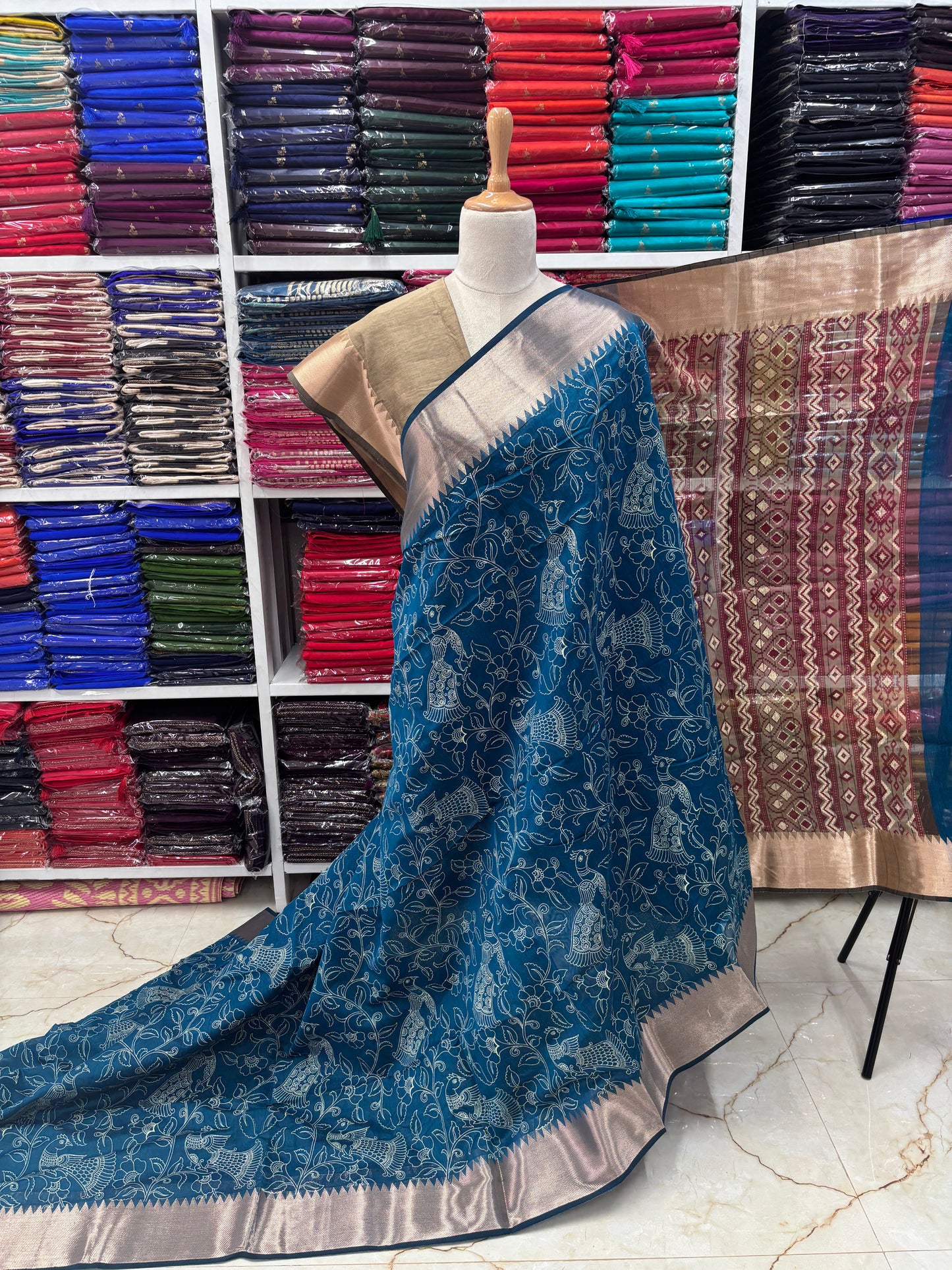 Linen Cotton (Kalamkari Print)