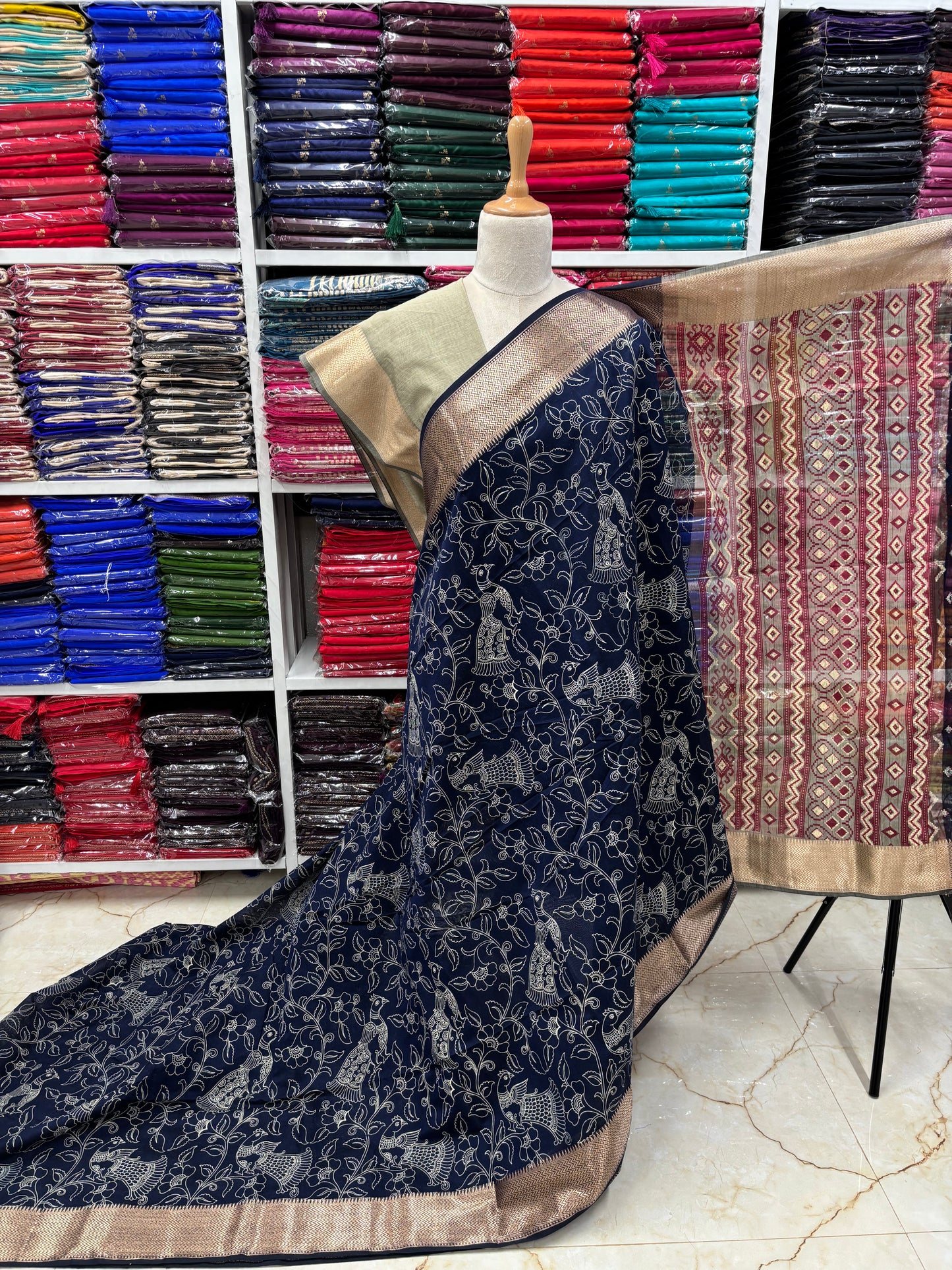 Linen Cotton (Kalamkari Print)