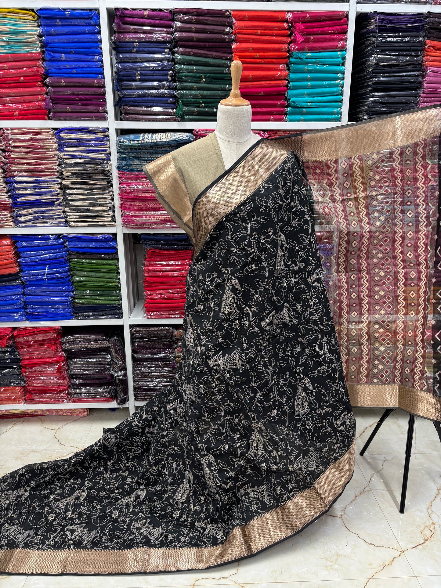 Linen Cotton (Kalamkari Print)