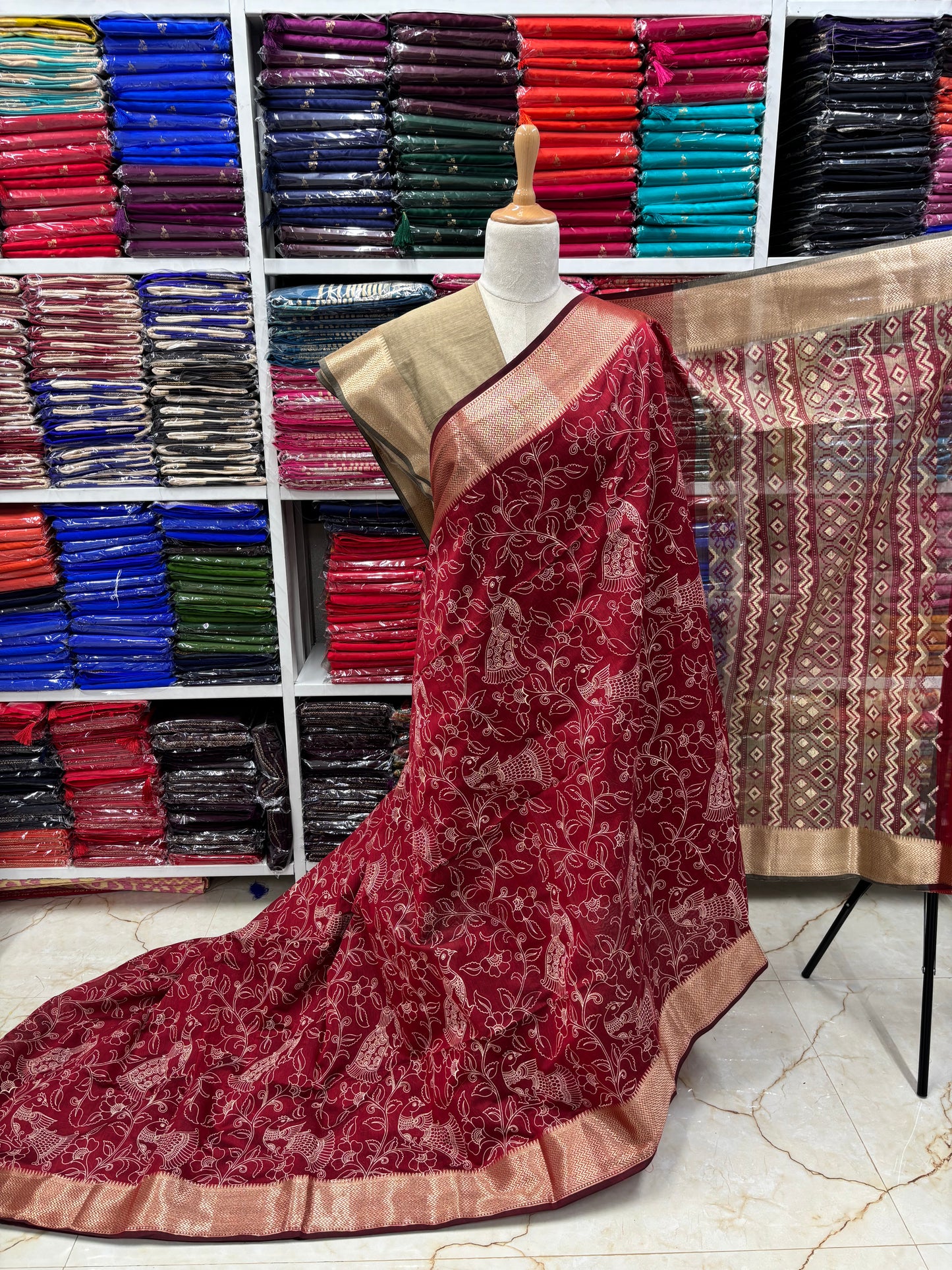 Linen Cotton (Kalamkari Print)