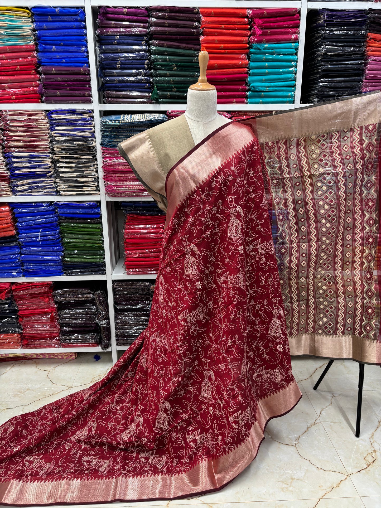 Linen Cotton (Kalamkari Print)