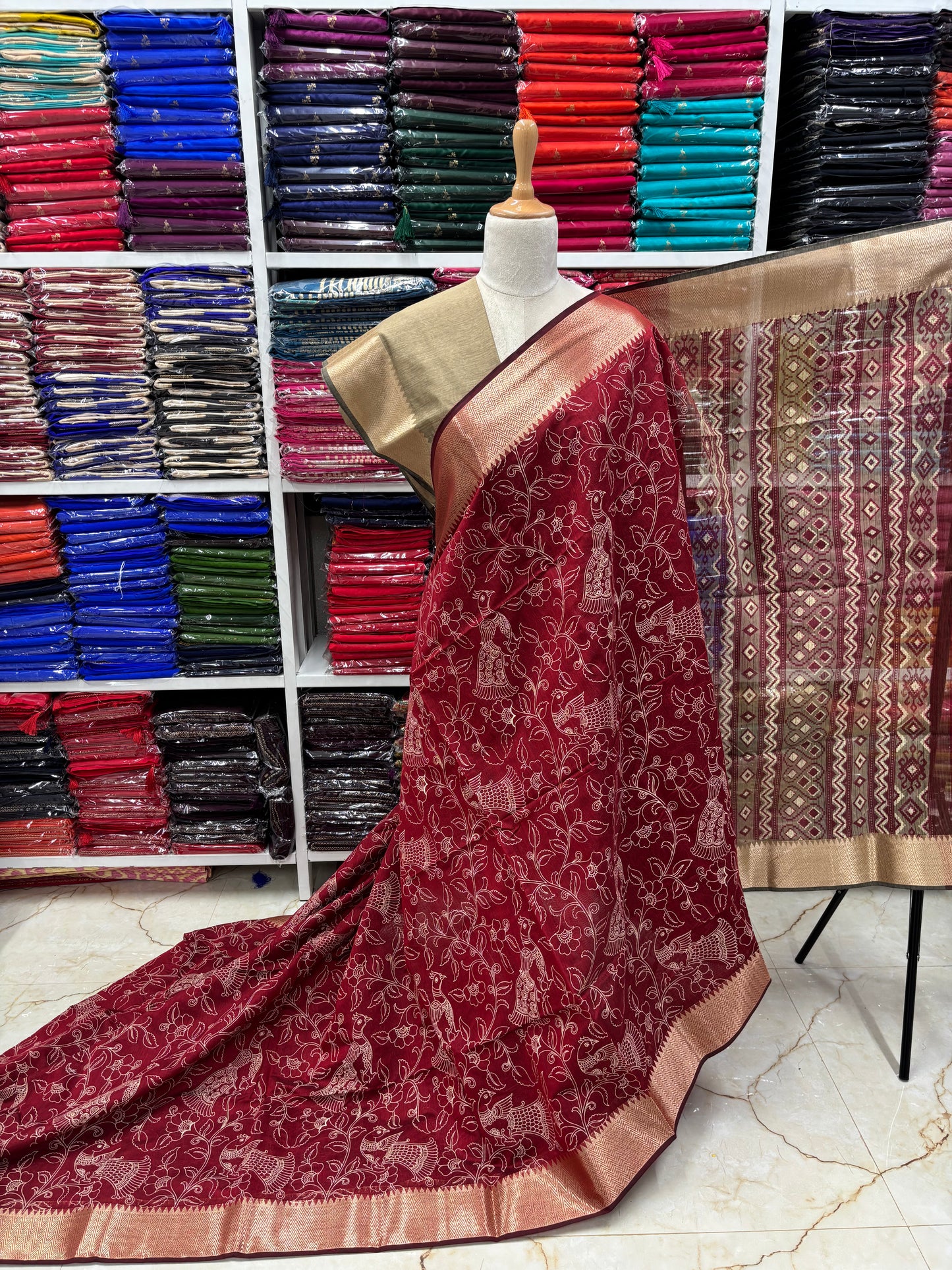 Linen Cotton (Kalamkari Print)