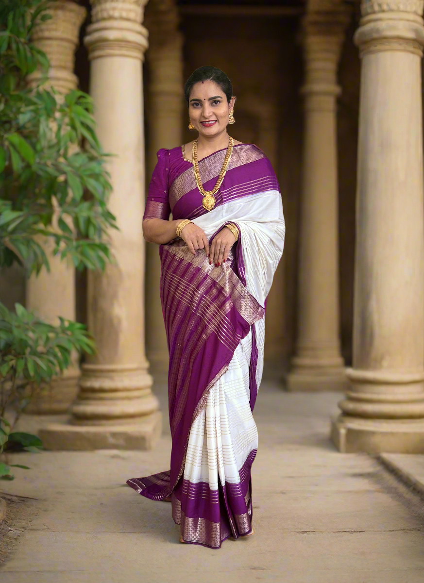 Semi Mysore Crepe Premium 2D