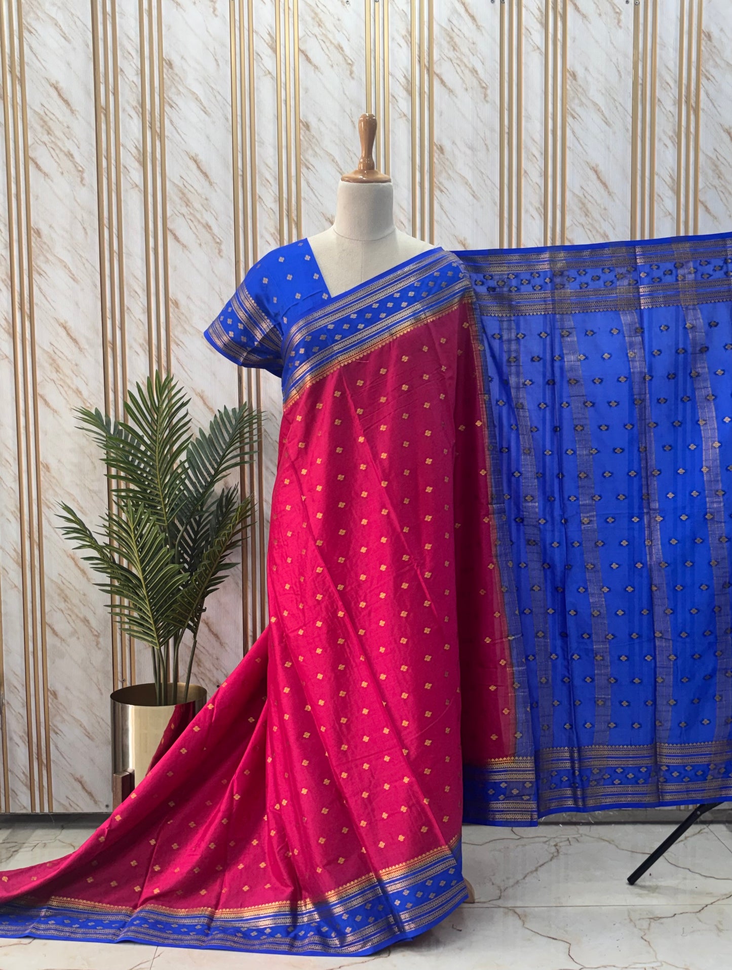 Semi Mysore Crepe (Premium, Motifs and Medium Bentex)