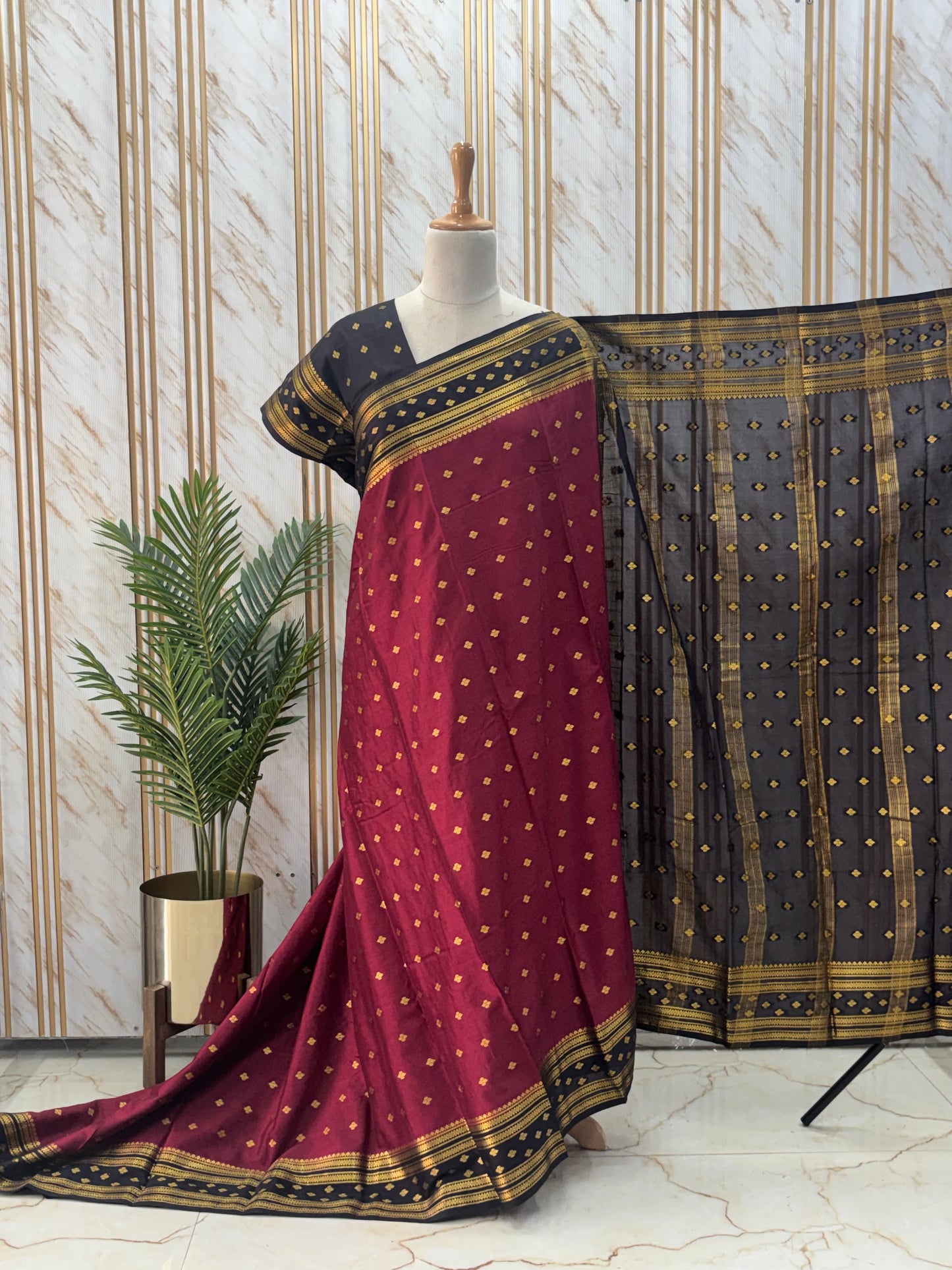 Semi Mysore Crepe (Premium, Motifs and Medium Bentex)
