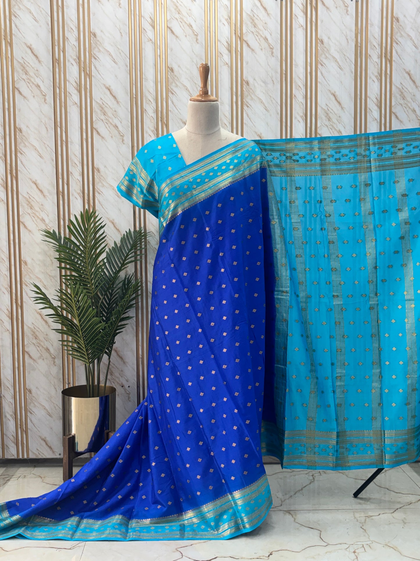 Semi Mysore Crepe (Premium, Motifs and Medium Bentex)
