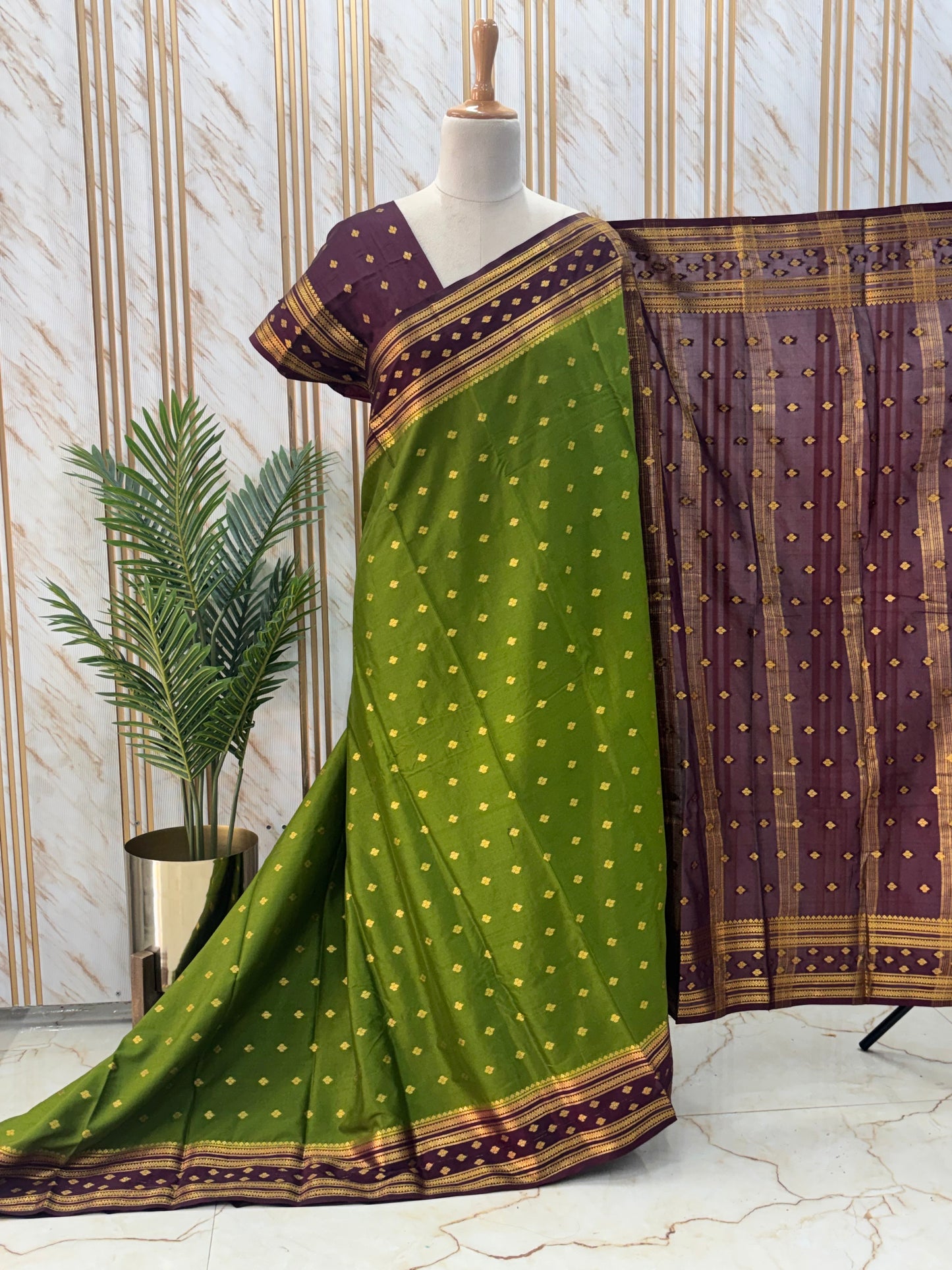 Semi Mysore Crepe (Premium, Motifs and Medium Bentex)