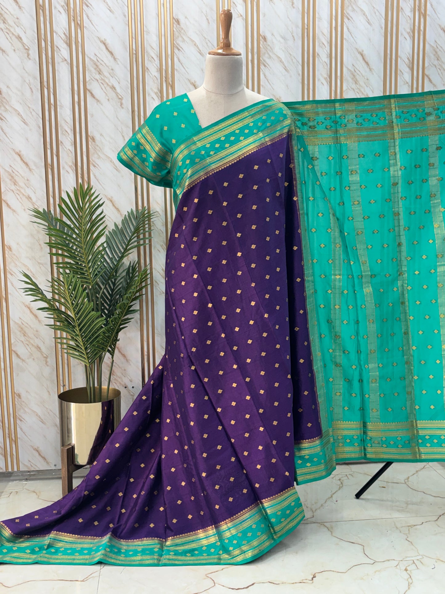 Semi Mysore Crepe (Premium, Motifs and Medium Bentex)