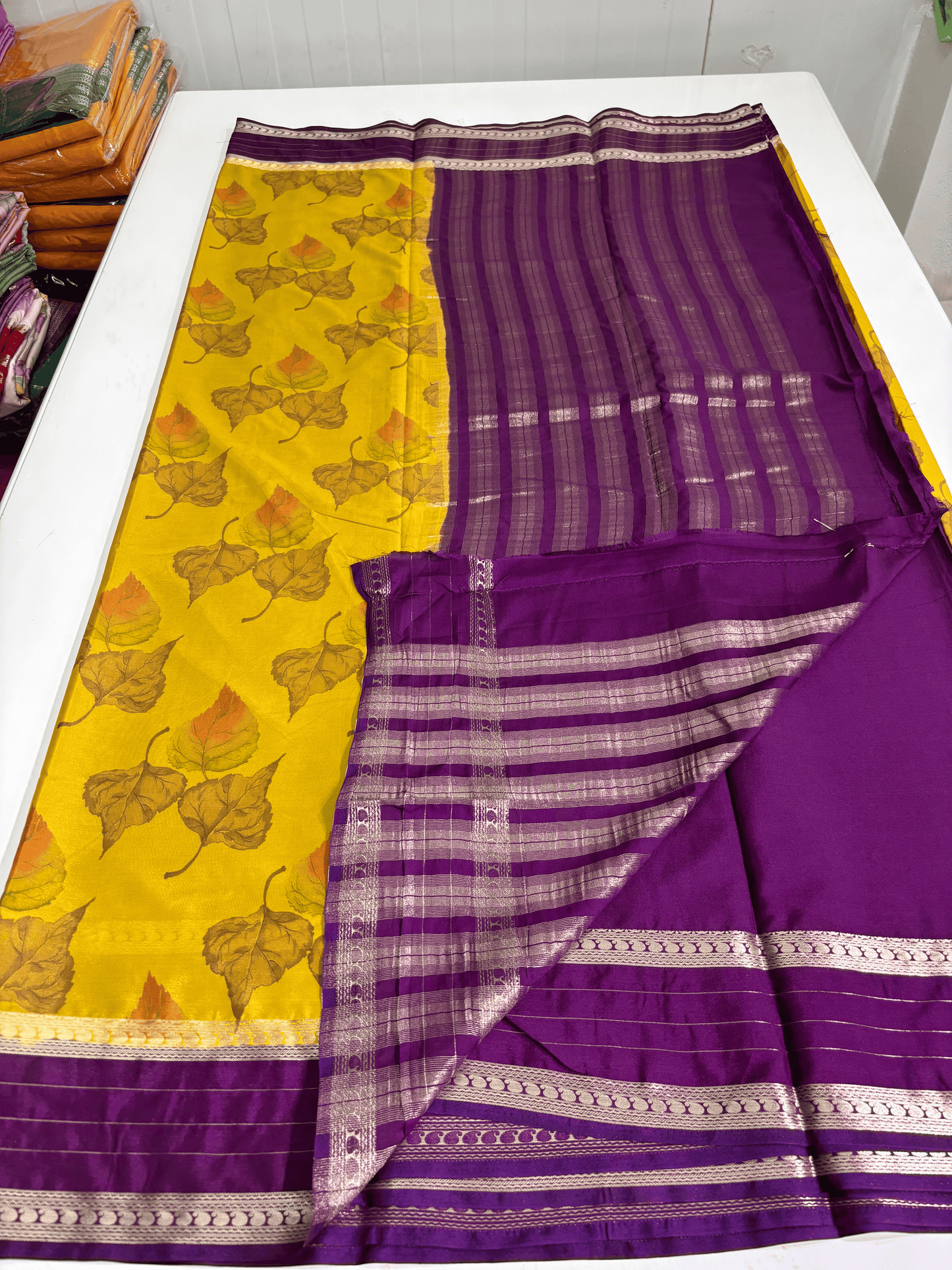 Printed Semi Mysore Crepe