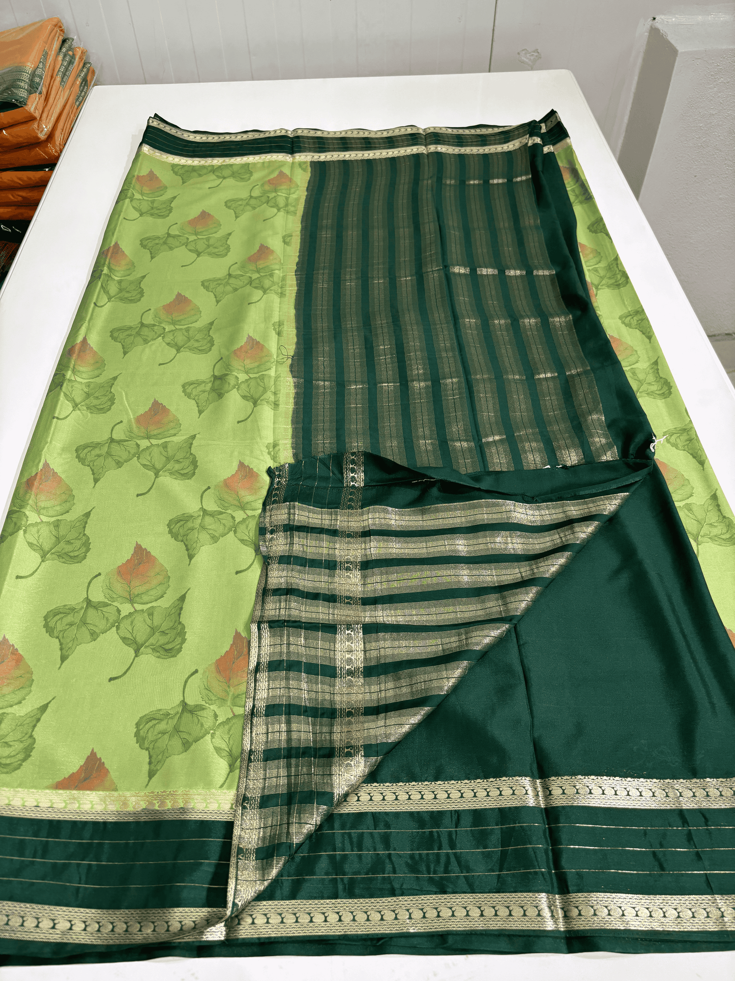 Printed Semi Mysore Crepe