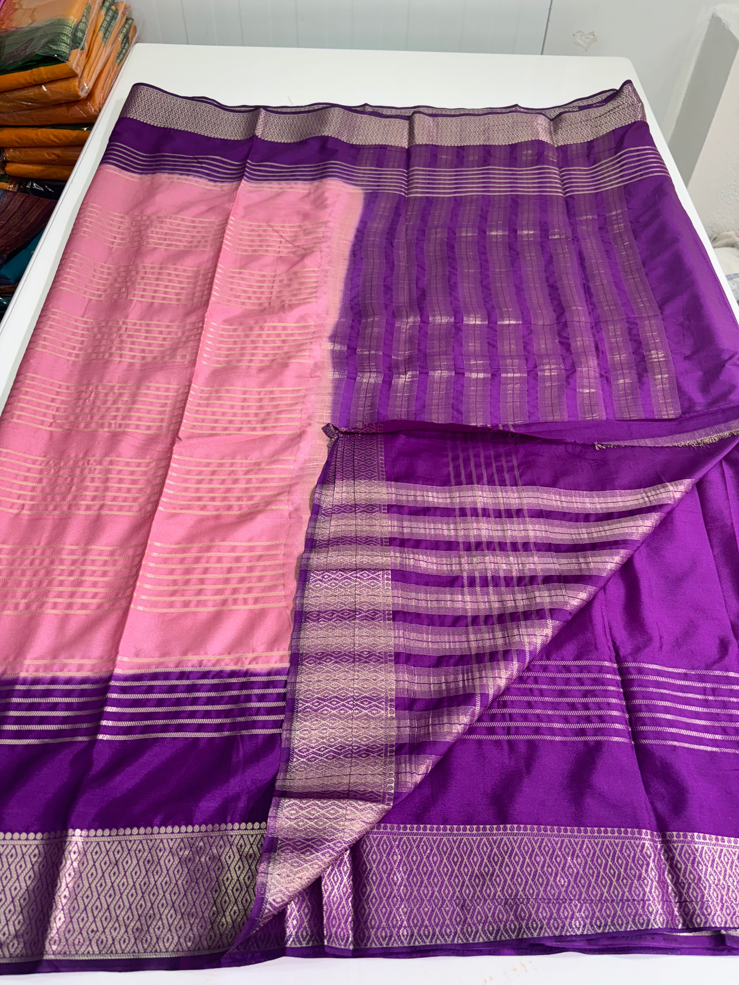Semi Mysore Crepe Premium 2D