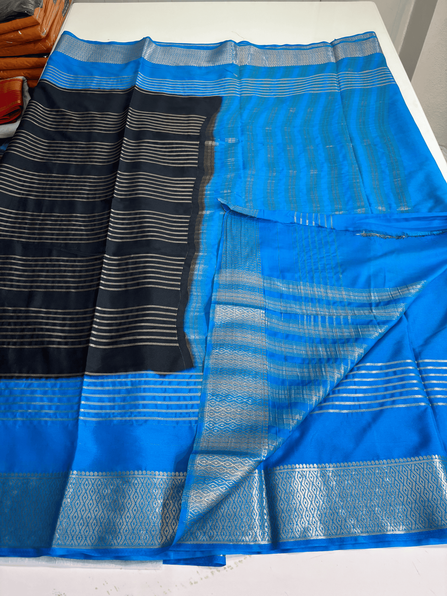 Semi Mysore Crepe Premium 2D