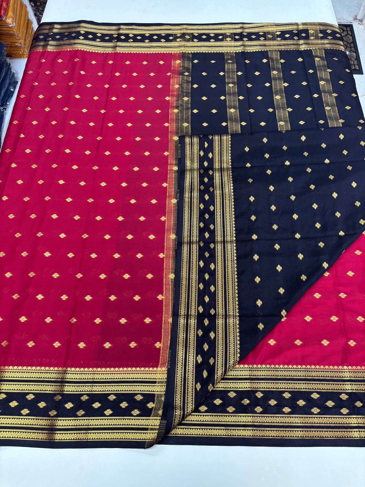 Semi Mysore Crepe (Premium, Motifs and Medium Bentex)