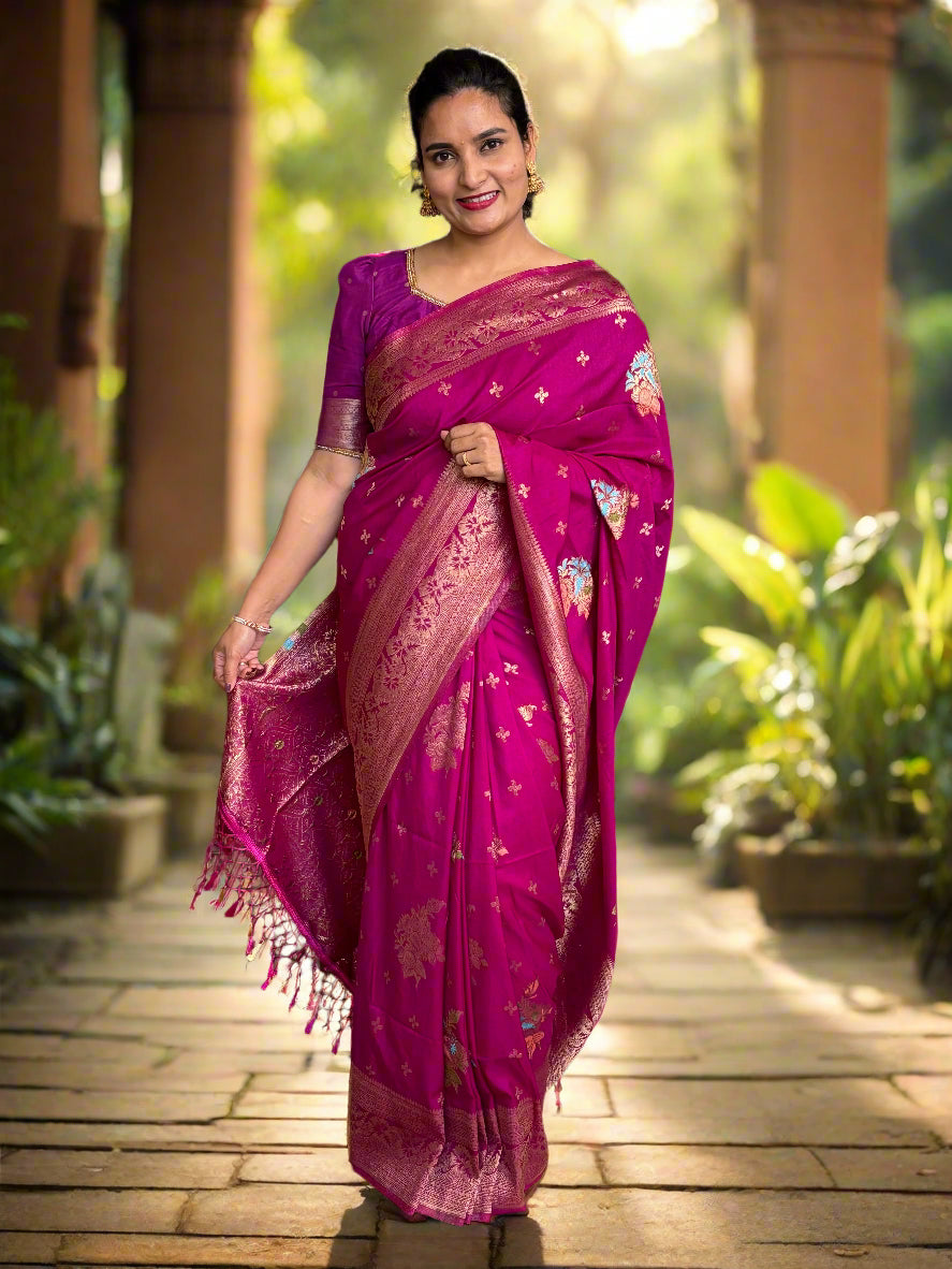 Banarasi Georgette Crepe