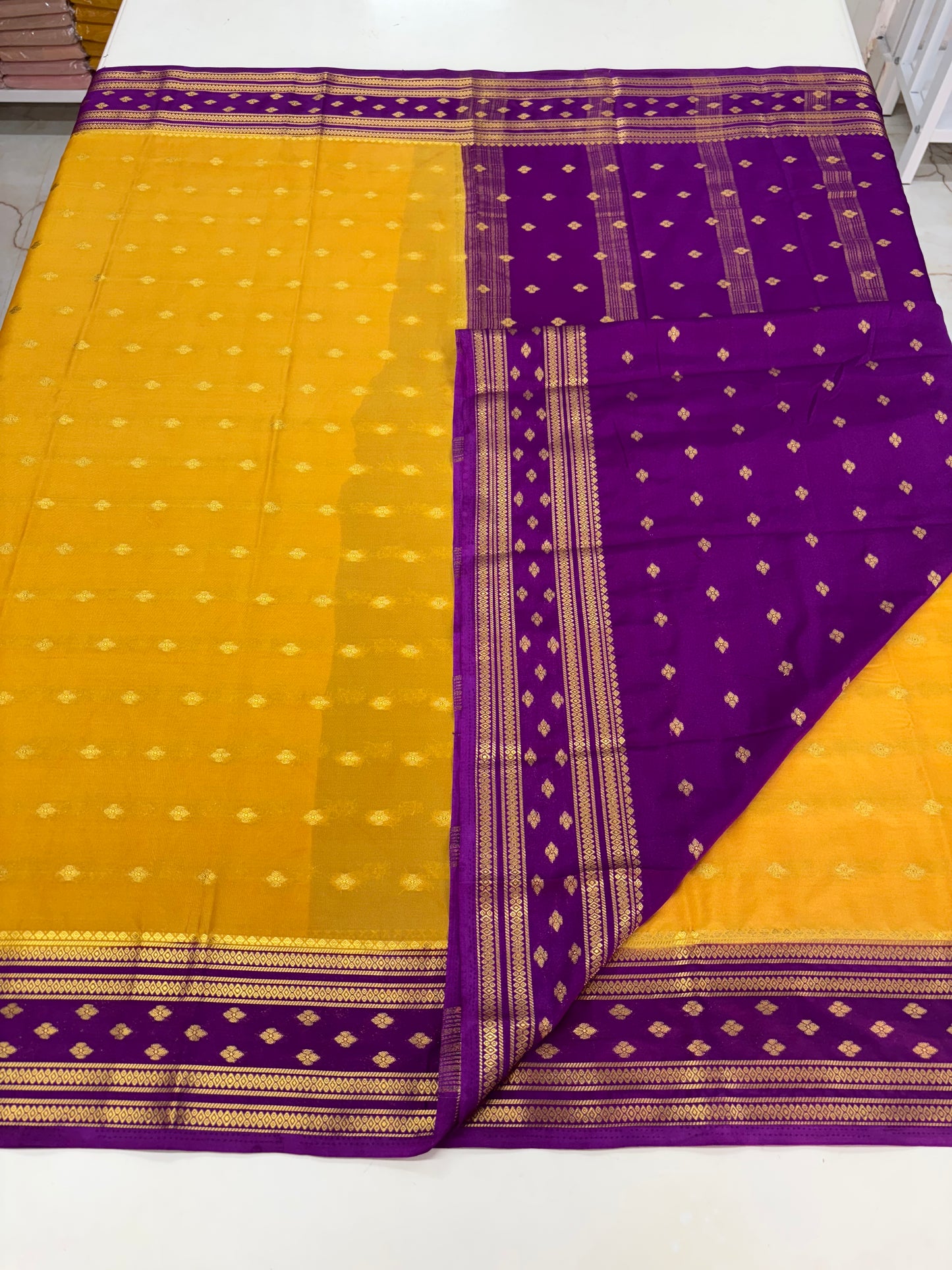 Semi Mysore Crepe (Premium, Motifs and Medium Bentex)