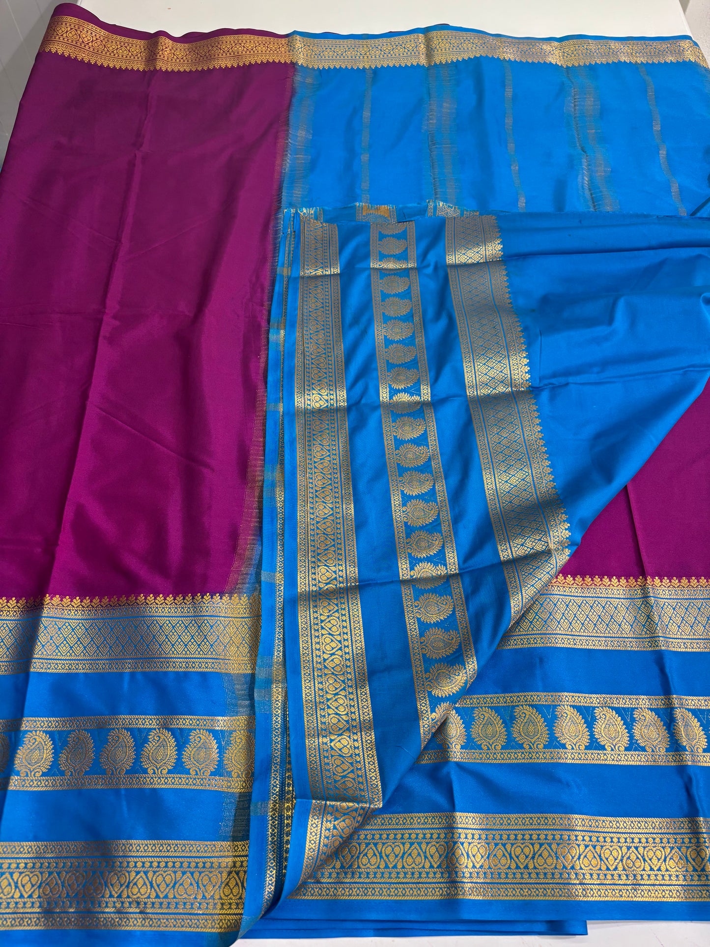 Semi Mysore Crepe (Triple Big Bentex SS Border)
