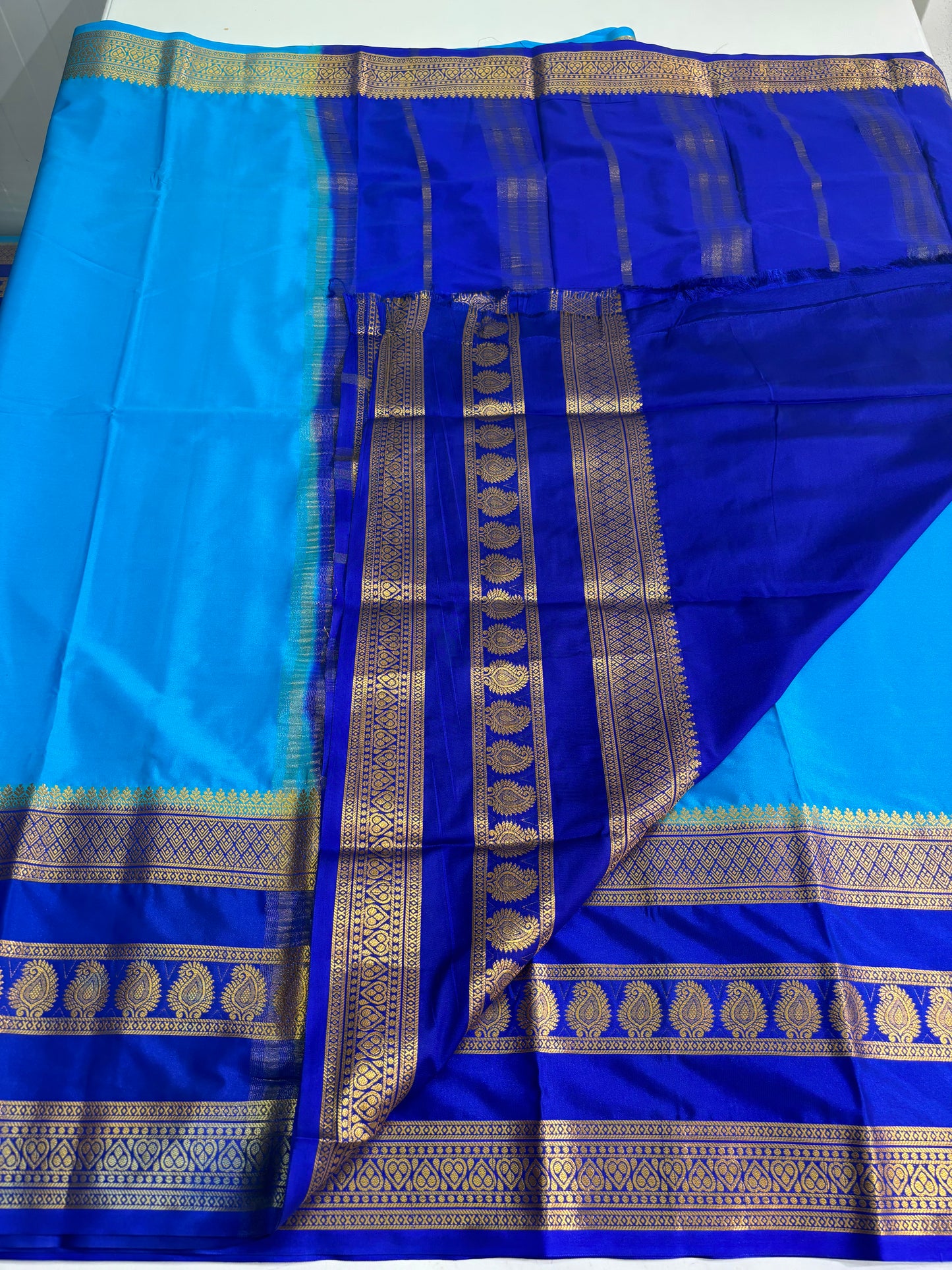 Semi Mysore Crepe (Triple Big Bentex SS Border)