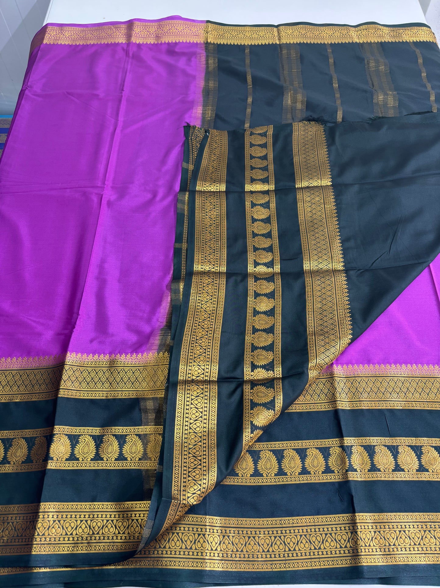 Semi Mysore Crepe (Triple Big Bentex SS Border)