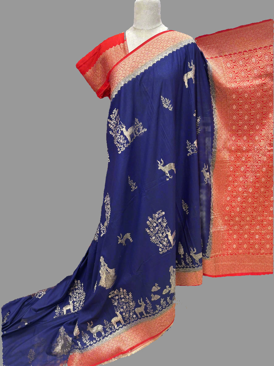 Dola (Deer Motifs and Grand Pallu)