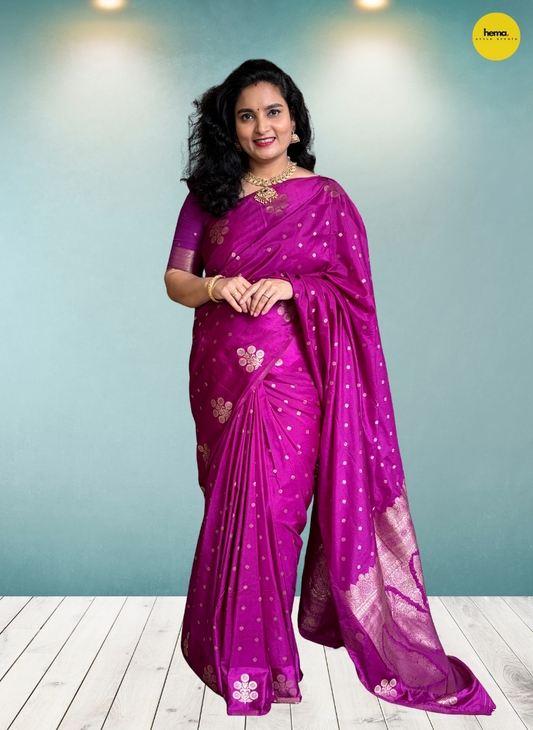 Borderless Georgette (Grand Pallu)