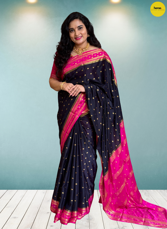 Semi Mysore Crepe (Premium, Motifs and Medium Bentex)