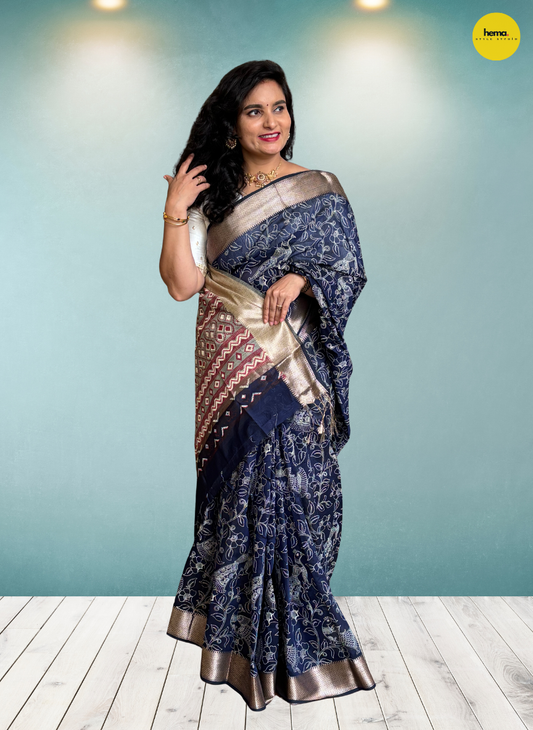 Linen Cotton (Kalamkari Print)